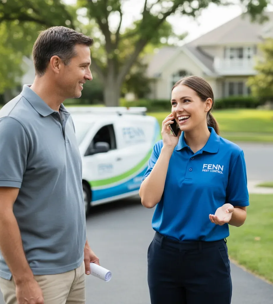 Fenn Pest Control customer support in Forks